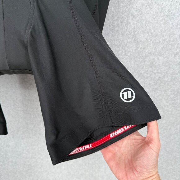 Novara Mens Biker Cycling Padded Short Size XL Black Liner Spin Outdoor Nylon - Picture 2 of 11